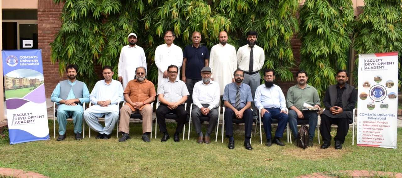 CUI Empowers Chairpersons with Outcome-Based Education Training to Boost Academic Quality of COMSATS University Islamabad, August 12-13, 2025