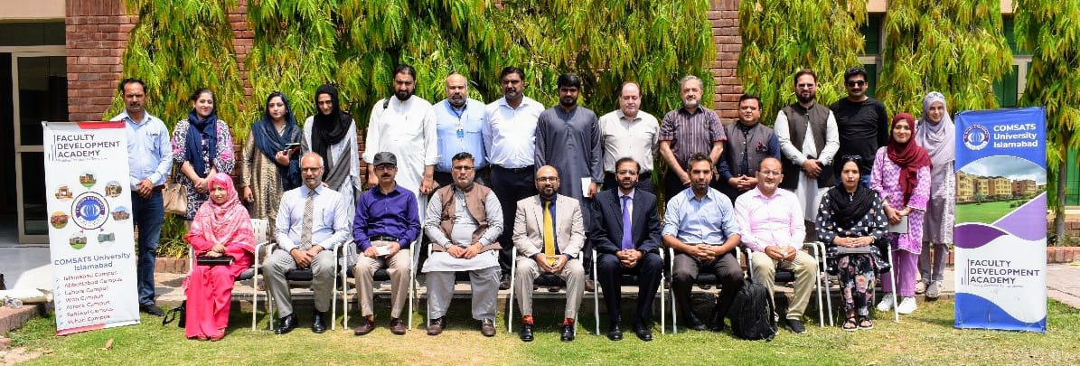 COMSATS University Islamabad launched ‘Train the Trainer Program on Media Literacy’ for all students and employees for detecting and countering Fake News