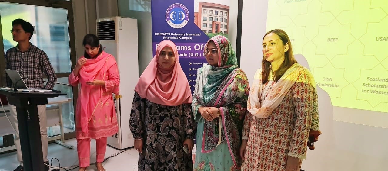 Dr Samira Azmat and Ms Misbah Atta in Detailed Orientation Session with Students of Baluchistan Highlighted Key Programs Offered by Humanities Department, COMSATS University Islamabad, 23rd September, 2024.