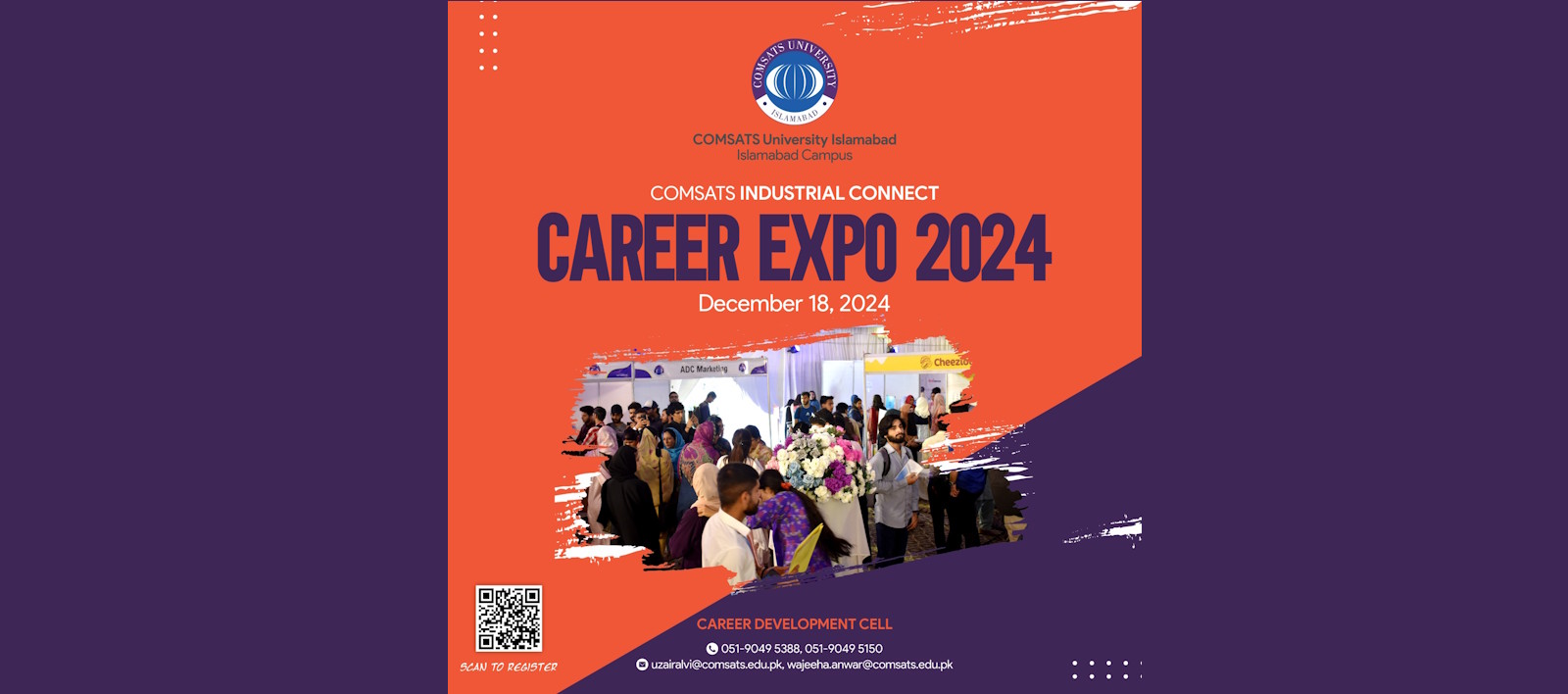 COMSATS Industrial Connect- Career Expo Fall 2024