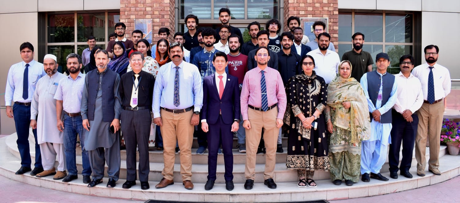 Malaysian Deputy Head of Mission, Mr. Mohd Syafik Firdaus Bin Hasbullah, visited CUI for a talk on Malaysia-Pakistan relations and Malaysian scholarship opportunities