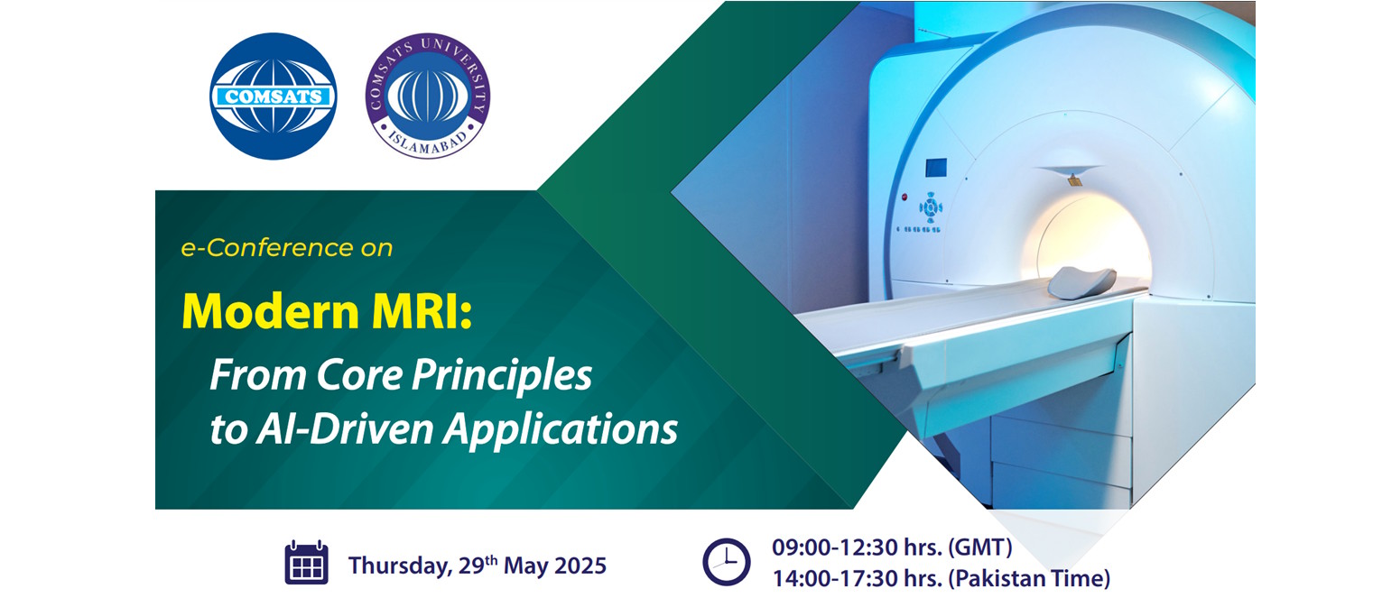 e-Conference on Modern MRI: From Core Principles to AI-Driven Applications