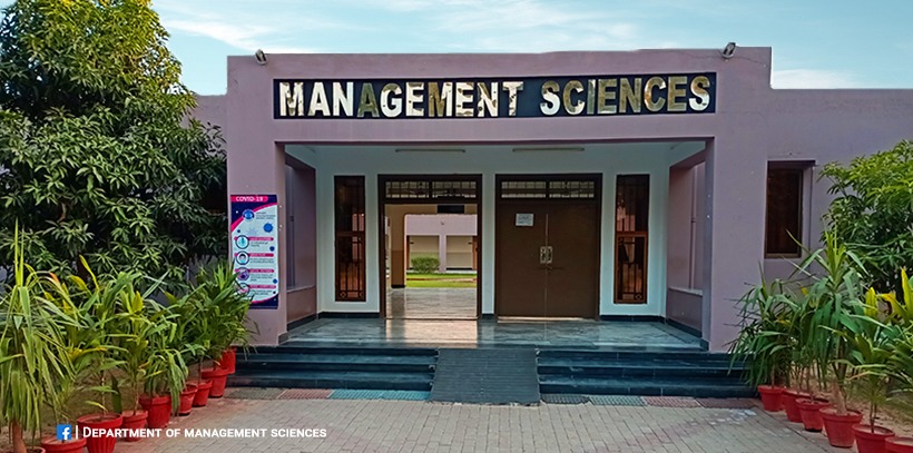 Department of Management Sciences