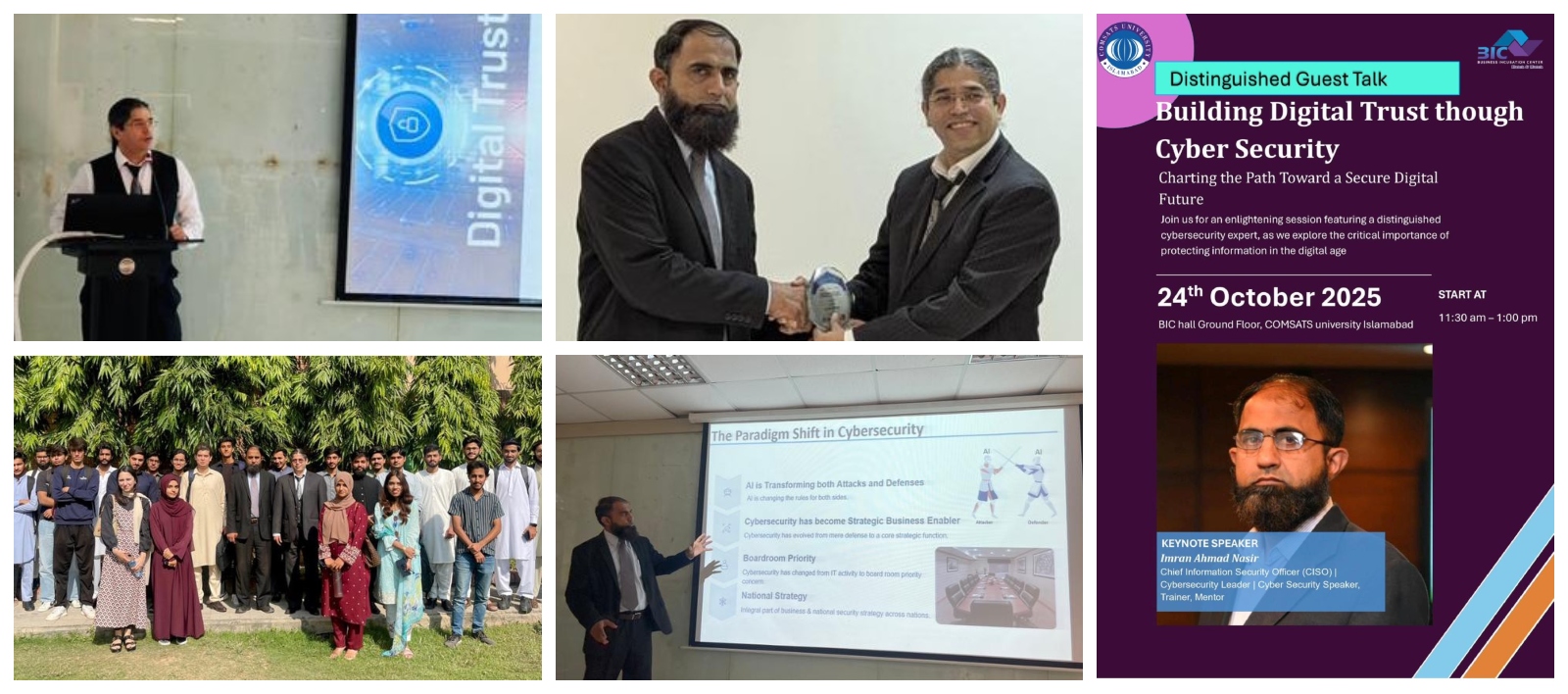 Building Digital Trust through Cyber Security: Charting the Path Toward a Secure Digital Future